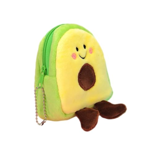 BESPORTBLE 2stücke Avocado-münzbeutel Niedliche Avocado-Geldtasche Für Lippenstift Karten Für Reisen Einkaufen Und Alltag Hochwertige Verarbeitung Kreatives Design Strapazierfähig von BESPORTBLE