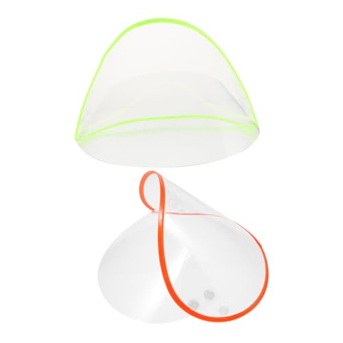 BESPORTBLE 2Stücke Regenponcho Kappe Mit Schild Für Optimalen Regenschutz Hut Für Sicht Einfache Handhabung Beim Radfahren Camping von BESPORTBLE