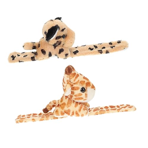 BESPORTBLE 2Stücke Slap Armbänder Aus Plüsch Giraffe Und Leopard Für Lustige Tier Armbänder Für Geburtstagsfeiern Und Geschenkideen Slap Bracelets Im Design BESPORTBLE 2Stücke Slap Armbänder Aus Plüsch Giraffe Und Leopard Für Lustige Tier Armbänder Für Geburtstagsfeiern Und Geschenkideen Slap Bracelets Im Design von BESPORTBLE