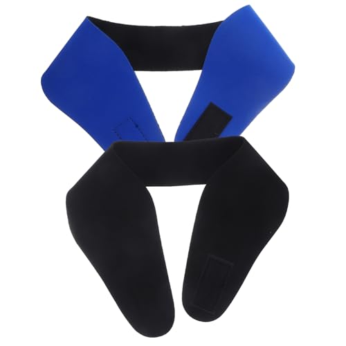 BESPORTBLE 2er-pack Wasserfestes Stirnband Für Kinder Und Erwachsene Schwimm-stirnband Für Yoga Tauchen Verstellbares Haarband Schwarz/dunkel von BESPORTBLE