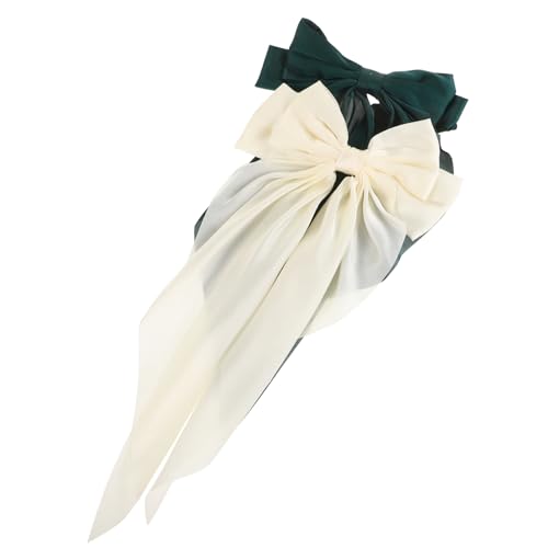 BESPORTBLE 2stücke Große Haarspange Mit Schleife Für Frauen Dekorative Haarschleifen Haarschmuck Strapazierfähiges Material Einfach Zu Verwenden Für Haartypen Geeignet von BESPORTBLE