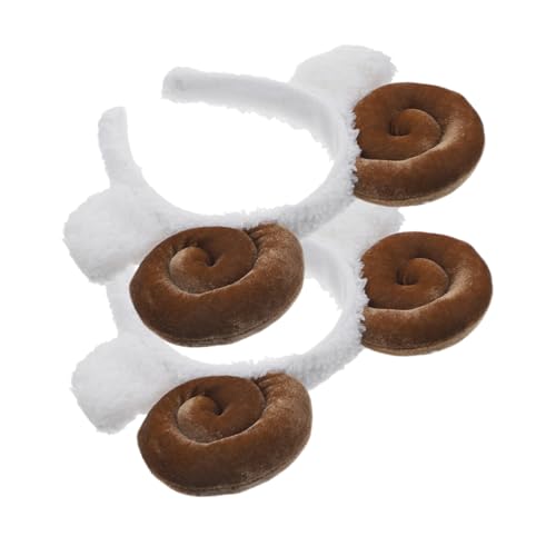 BESPORTBLE 2stücke Schafsohren Haarreifen Stirnband Cartoon Haar Hüpf Schmuck Party Stirnband Für Maskeraden Musikfestivals Cosplay Tanzshows Und Karneval von BESPORTBLE