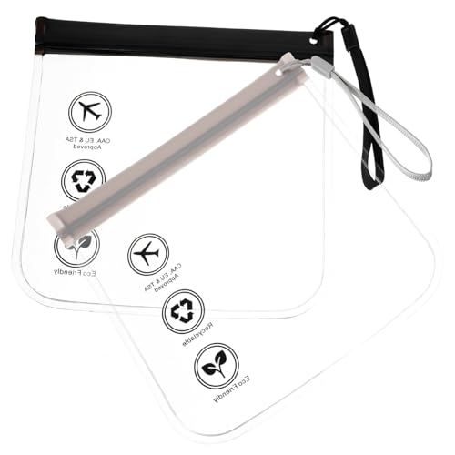 BESPORTBLE 2stücke Schminktaschen Kleine Make-up Kosmetiktasche Für Damen Reise Mit Münztäschchen Und Schminkbehälter Tragbar Für Alltag Und Outdoor von BESPORTBLE