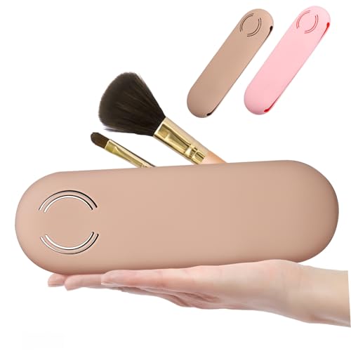 BESPORTBLE 2stücke Silikon Make-up Pinseltaschen Reise Kosmetikpinsel Etuis Pinsel Organizer Für Beauty Utensilien Handlich Und Widerstandsfähig von BESPORTBLE