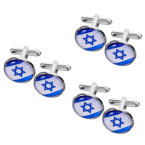 BESPORTBLE 3 Paar Israelische Manschettenknöpfe Manschettenknöpfe Hemden Herren Israel Flagge Manschettenknöpfe Manschettenknopf Hemdknöpfe Männer Manschettenknöpfe Ärmelmanschettenknöpfe BESPORTBLE 3 Paar Israelische Manschettenknöpfe Manschettenknöpfe Hemden Herren Israel Flagge Manschettenknöpfe Manschettenknopf Hemdknöpfe Männer Manschettenknöpfe Ärmelmanschettenknöpfe von BESPORTBLE