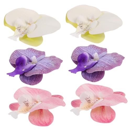 BESPORTBLE 3 Paar Schuhclips Mit Orchideenblüten, Simulation Schmetterlingsorchideen-schuhanhänger, Sandalenschnallen Für Damen, Hawaiian Beach Heel Decoration Zubehör BESPORTBLE 3 Paar Schuhclips Mit Orchideenblüten, Simulation Schmetterlingsorchideen-schuhanhänger, Sandalenschnallen Für Damen, Hawaiian Beach Heel Decoration Zubehör von BESPORTBLE