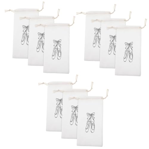 BESPORTBLE 3 Sätze Ballettschuh Aufbewahrungstasche Tanzschuhtasche Tanzschuhtasche 3 Teilig Line Dance Ballettschuhtasche Kordelzug Schuhe Für Mädchen Tanztaschen 3 Stück * 3 von BESPORTBLE