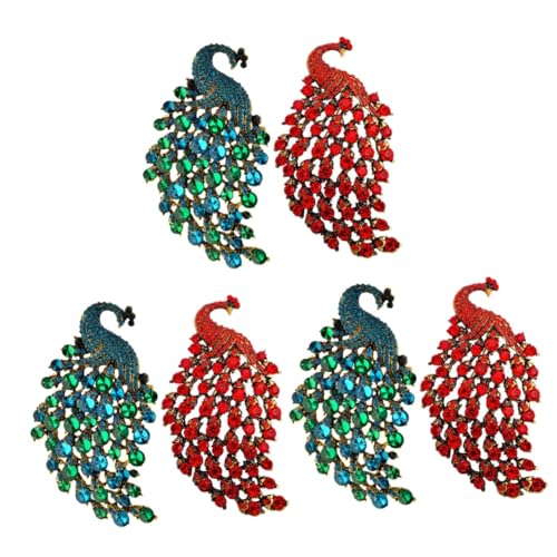 BESPORTBLE 3 Sätze Brosche Zubehör Pfau D Emaille Für Umhang Brosche Frauen Vintage Peacock Brosche Schmuck Broschen Brosche Schmuck Kleine Broschen Tier Brosche Legierung 2 Stück * 3 BESPORTBLE 3 Sätze Brosche Zubehör Pfau D Emaille Für Umhang Brosche Frauen Vintage Peacock Brosche Schmuck Broschen Brosche Schmuck Kleine Broschen Tier Brosche Legierung 2 Stück * 3 von BESPORTBLE