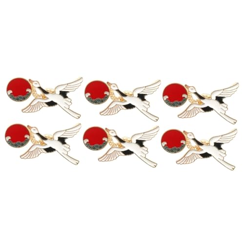 BESPORTBLE 3 Sätze Chinesische Brosche Kreative Anstecknadel Für Kleidung Dekoration Für Anzüge Kleider Hüte Schals Designs Für Besondere Anlässe 2 Stücke * 3 von BESPORTBLE