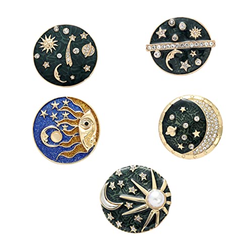 BESPORTBLE 3 Sätze Galaxy Brosche Teiliges Alloy Design Für Kleidung Accessoires Elegant Vielseitig Festlichkeiten Tägliche Outfits 5 Stücke * 3 BESPORTBLE 3 Sätze Galaxy Brosche Teiliges Alloy Design Für Kleidung Accessoires Elegant Vielseitig Festlichkeiten Tägliche Outfits 5 Stücke * 3 von BESPORTBLE
