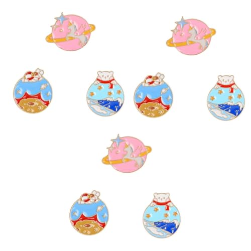 BESPORTBLE 3 Sätze Katzen Broschen Kreative Anstecker Für Kleidung Taschen Hüte Niedliche Cartoon Designs Für Unisex Verwendung Robustes Material 3 Stück * 3 von BESPORTBLE