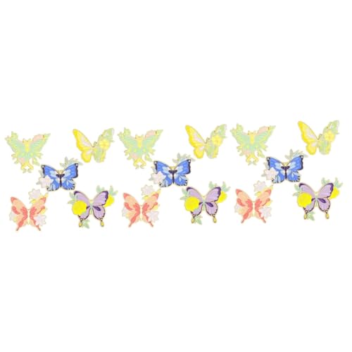 BESPORTBLE 3 Sätze Teiliges Broschen Accessoires Dekorative Anstecker Für Kleidung Taschen Schals Für Damen Handgefertigte Pins Verschiedenen Designs 5 Stück * 3 von BESPORTBLE