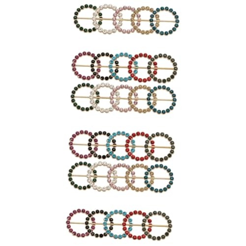 BESPORTBLE 3 Sätze Teiliges Dekorative Schalclips Hochwertigem Material Vielseitige Bekleidungsaccessoires Für Shirts Schals Für Partys Gemischten Farben 10 Stück * 3 von BESPORTBLE