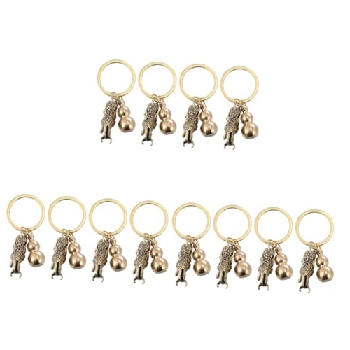 BESPORTBLE 3 Sätze Teiliges Dekorativen Rinder Anhänger Für Schlüsselanhänger Hochwertigem Mit Gourd Design Für Diy Schlüsselaccessoires Stilvolle Dekorationen 4 Stück * 3 von BESPORTBLE