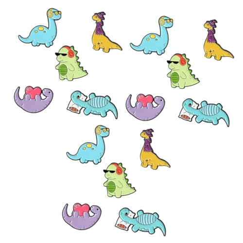 BESPORTBLE 3 Sätze Teiliges Niedliche Broschen Legierung Lustige Cartoon Designs Für Kleidung Accessoires Leicht Tragbar 5 Stücke * 3 von BESPORTBLE