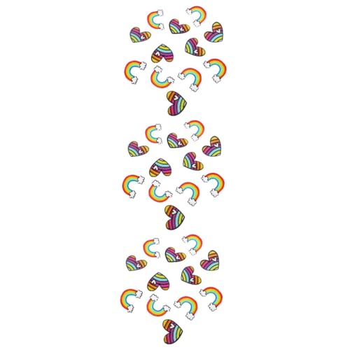 BESPORTBLE 3 Sätze Teiliges Regenbogen Broschen Anstecker Für Kleidung Kreative Mode Accessoires Für Taschen Schals Cardigans Langlebig Gestaltet 12 Stück * 3 von BESPORTBLE