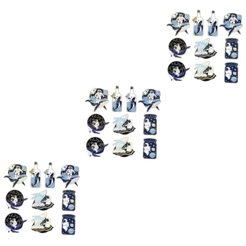BESPORTBLE 3 Sätze Teiliges Set Cartoon Planet Broschen Kreative Alloy Anstecknadeln Für Kleidung Rucksack Partys Hochwertige Emaille Broschen Weltraum Schmuck Für Frauen 10 Stück * 3 von BESPORTBLE