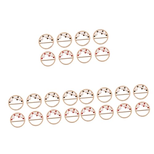 BESPORTBLE 3 Sätze Teiliges T Shirt Clips Zinklegierung Dekorative Schnallen Für Kleidung Schals Hüte Eleganter Für Damen Einfach Zu Knoten Kombinierbar 8 Stücke * 3 von BESPORTBLE