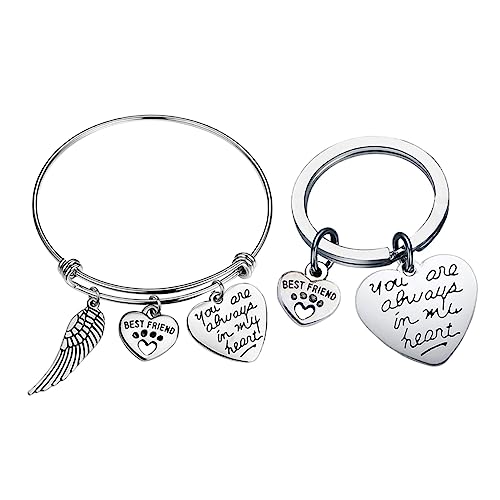 BESPORTBLE 3 Sätze Verstellbares Armband Schlüsselanhänger Kreative Handgelenk Kette für Hundeliebhaber Elegantes Design Langlebig Perfektes Accessoire für Mode Taschen von BESPORTBLE