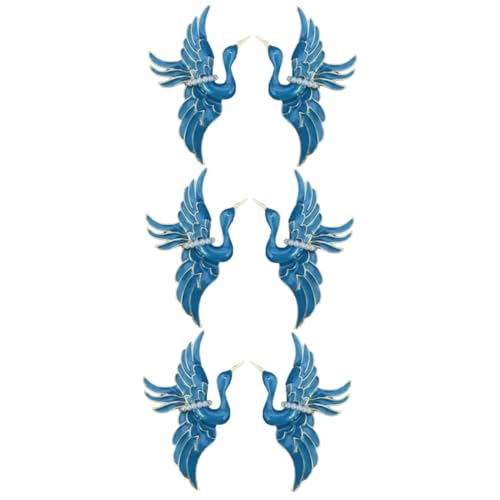 BESPORTBLE 3 Sätze Vintage Brosche Form Von Kranichen Emaille Anstecknadeln Für Damen Stilvolle Brustpins Für Besondere Anlässe Tägliches Für Kleidung Accessoires 2 Stück * 3 von BESPORTBLE