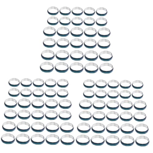 BESPORTBLE 3 Sätze Vintage Farbwechsel Ringe Für Erwachsene Kreative Stimmungsringe Für Tägliches Tragen Oder Besondere Anlässe 50 Stück * 3 von BESPORTBLE