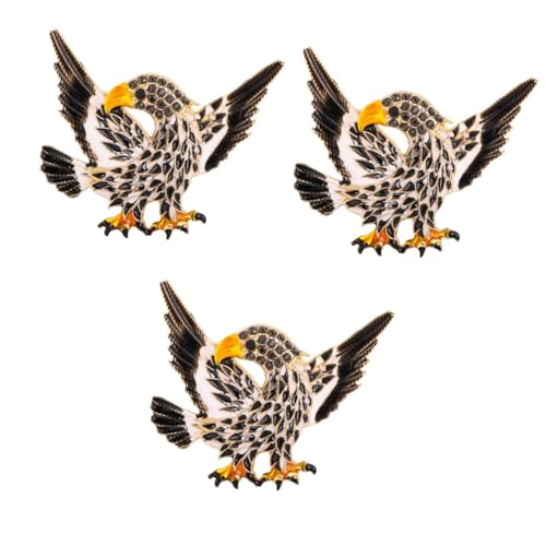 BESPORTBLE 3 Stck. Männer Brosche Pin Extravaganter Anstecker Modisches Kleidungsaccessoire für Besondere Anlässe Hochzeiten Weihnachten von BESPORTBLE