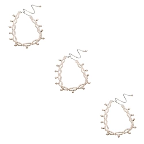BESPORTBLE 3 Stck. Perlen Taillenkette für Damen Eleganter Taillengürtel mit Einzigartigem Anhänger Kleider Strandpartys Anlässe Stilvolles Design Schimmernde Kunstperlen von BESPORTBLE