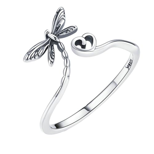 BESPORTBLE 3 Stück Damen Offener Ring mit Libellen Design Kreativer Finger Schmuck für Frauen Elegantes Accessoire Perfektes für Besondere Anlässe BESPORTBLE 3 Stück Damen Offener Ring mit Libellen Design Kreativer Finger Schmuck für Frauen Elegantes Accessoire Perfektes für Besondere Anlässe von BESPORTBLE
