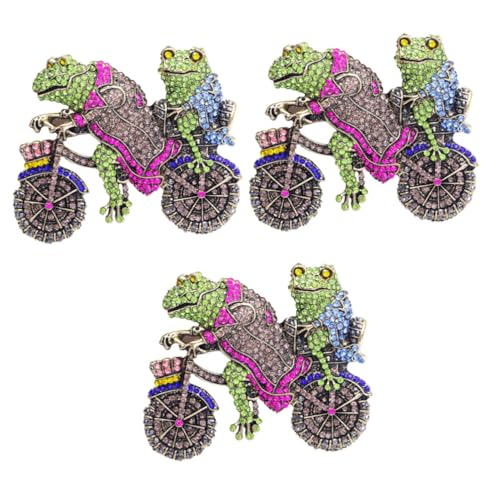 BESPORTBLE 3 Stück Frosch Brosche weihnachts-brosche brosche weihnachten Anzugbrosche Mode Schmuck modeschmuck Tier Brosche Kleidung süße Froschnadel Retro-Brosche Zinklegierung Colorful BESPORTBLE 3 Stück Frosch Brosche weihnachts-brosche brosche weihnachten Anzugbrosche Mode Schmuck modeschmuck Tier Brosche Kleidung süße Froschnadel Retro-Brosche Zinklegierung Colorful von BESPORTBLE