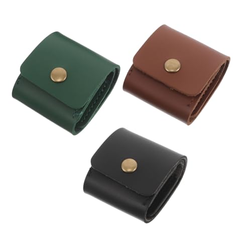 BESPORTBLE 3 Stück Plektrum Taschen Organizer Taschen Gitarrenplektrum Hüllen Akustikgitarren Plektrum Hülle Gitarrenplektrum Behälter Tragbarer Halter von BESPORTBLE