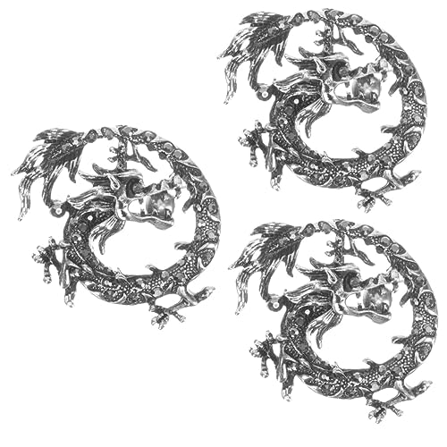 BESPORTBLE 3 Stück Retro Dragon Brosche Accessoires für Herrenanzüge Brosche für Männer Drachenbrosche Drache Anstecknadel Schal Brosche Anstecknadel für Herrenanzüge Herrenbrosche Legierung BESPORTBLE 3 Stück Retro Dragon Brosche Accessoires für Herrenanzüge Brosche für Männer Drachenbrosche Drache Anstecknadel Schal Brosche Anstecknadel für Herrenanzüge Herrenbrosche Legierung von BESPORTBLE