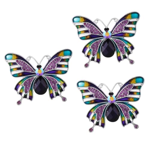 BESPORTBLE 3 Stück Schmetterlingsbrosche Anstecknadel für Frauen für Hochzeiten Partys Besondere Anlässe Langlebig Perfektes Accessoire für Jede von BESPORTBLE