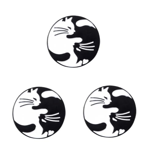 BESPORTBLE 3 Stück Schwarze Und Weiße Katzenbrosche Kätzchen-ornament Schwarze Katze Stifte Kätzchen Brosche Jeans-brosche Brosche Katze Brosche Süß Kleine Brosche Tier Brosche BESPORTBLE 3 Stück Schwarze Und Weiße Katzenbrosche Kätzchen-ornament Schwarze Katze Stifte Kätzchen Brosche Jeans-brosche Brosche Katze Brosche Süß Kleine Brosche Tier Brosche von BESPORTBLE
