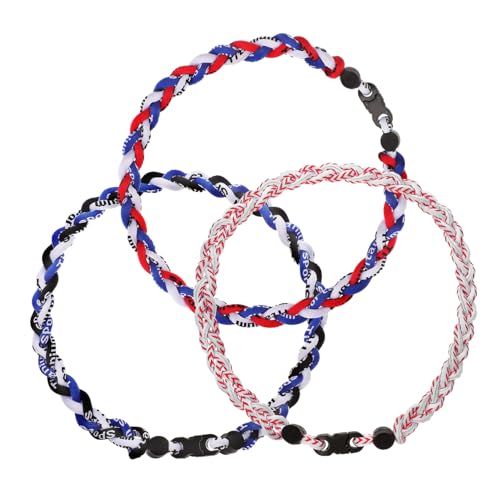 BESPORTBLE 3 Stück Teiliges Geflochtenes Baseball Fan Strapazierfähigem Material für Männer mit Vielfältigen Farboptionen und Langlebigem Design von BESPORTBLE