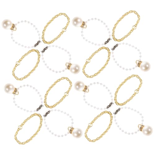 BESPORTBLE 30 Stück Teiliges Mini schmuckset für Mädchen Bunte DIY Halsketten mit Perlen Langlebige Kinderschmuck Accessoires für Verkleidung Geeignet für Bastelspaß und Party von BESPORTBLE