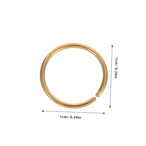 BESPORTBLE 30 Stück Teiliges Nahtlose Nasenringe aus Kleine Glatte Hoop Piercing Schmuck für Damen und Herren Langlebig Leicht und Komfortabel für Täglichen Gebrauch von BESPORTBLE