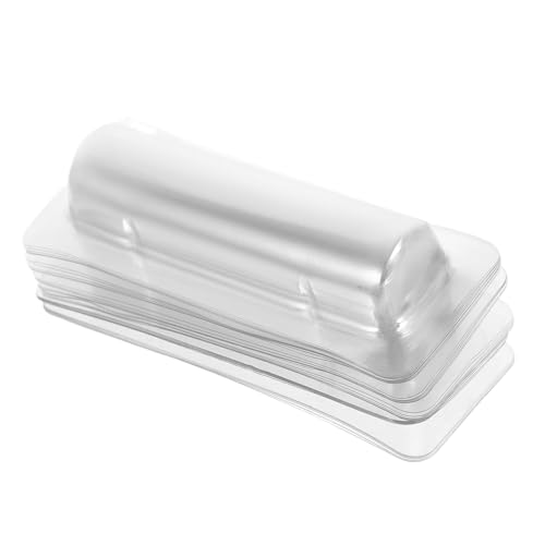 BESPORTBLE 30 Stück Teiliges Transparente Lippenbalsam Beutel aus Robustem Kunststoff mit Sichtfenster zur Kartenorganisation Leicht Kompakt für Reisen Alltag Büro und DIY anwendungen von BESPORTBLE