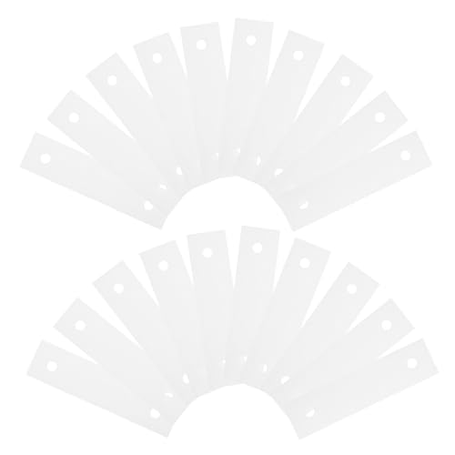 BESPORTBLE 320 Stück Einweg Kinnauflagenpapier für Optometrie Hygienische Einweg Unterlagen für Kinnstütze Leicht Glatt Geeignet für Optische Untersuchungen und Augenärztliche Geräte von BESPORTBLE