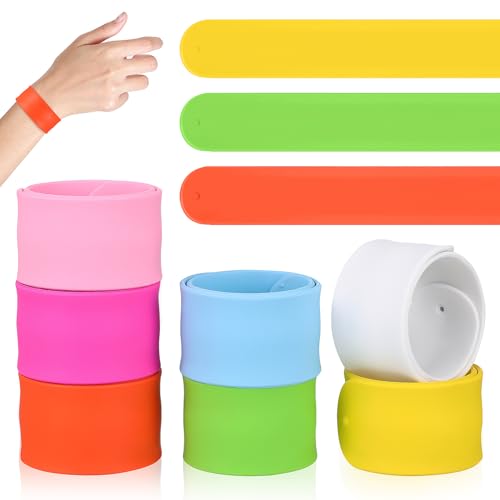 BESPORTBLE 36 Stück Silikon Schnapparmbänder Farben Slap Armbänder für Party Halloween Feiern Vielseitig Einsetzbar und Einfach zu Tragen BESPORTBLE 36 Stück Silikon Schnapparmbänder Farben Slap Armbänder für Party Halloween Feiern Vielseitig Einsetzbar und Einfach zu Tragen von BESPORTBLE