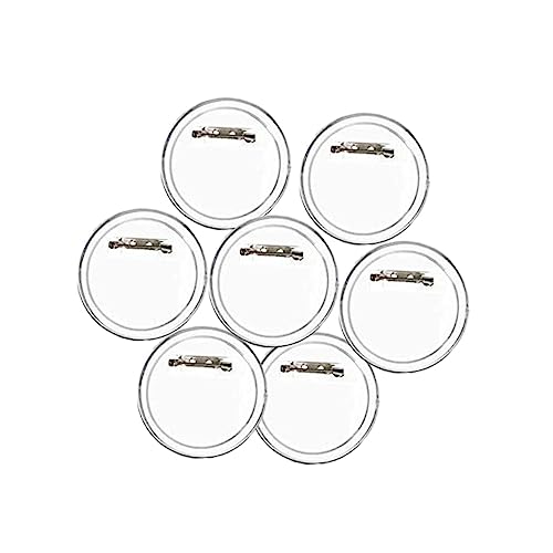 BESPORTBLE Bastelbedarf-set 36-teilig Acryl-button-abzeichen 60 Mm Rund Edelstahl-anstecknadeln Zur Personalisierung von BESPORTBLE