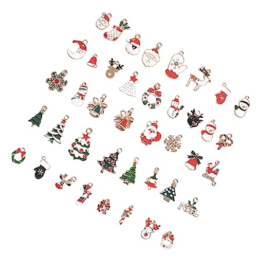 BESPORTBLE 38 Stück Teiliges Weihnachts Ohrring mit Anhängern Bunte Tropfen und Strass Ohrringe Ohrschmuck Deko für Damen Festliche Xmas Ohrdekorationen Vielseitig Kombinierbar von BESPORTBLE