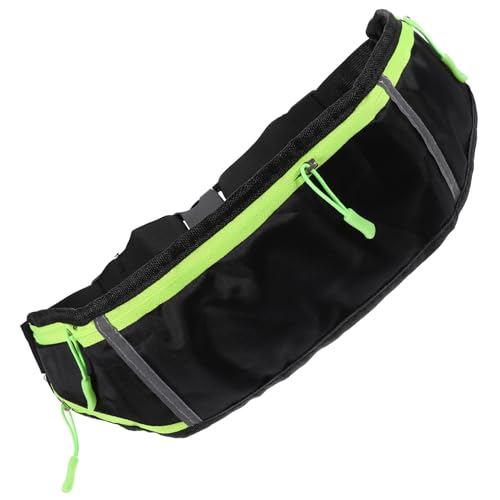 BESPORTBLE 3Er-Packung Sport Bauchtasche Schwarze Sporttasche Herren Turnbeutel Outdoor-Taschen sportbeutel Hüfttasche schlanke Sporttasche Multifunktion Gürteltasche Handytasche Mann Nylon von BESPORTBLE