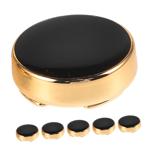 BESPORTBLE 3 Paar Clip on Manschettenknöpfe Aus Zinklegierung Für Herren Hochzeitsanzüge Smokinghemden Stilvolle Knopfabdeckungen Für Formelle Anlässe Einfach Zu Befestigen von BESPORTBLE