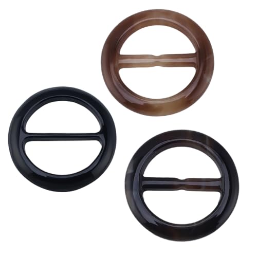 BESPORTBLE 3stücke Schalring Mit Schnallenclip Aus Polyesterfaser Glänzend Und Glatt Für Schals Und Tücher Plattierte Horn Ohne Kratzer Oder Abnutzungen Kaffee Dunkler Kaffee BESPORTBLE 3stücke Schalring Mit Schnallenclip Aus Polyesterfaser Glänzend Und Glatt Für Schals Und Tücher Plattierte Horn Ohne Kratzer Oder Abnutzungen Kaffee Dunkler Kaffee von BESPORTBLE