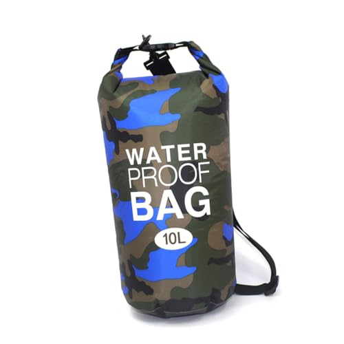 BESPORTBLE 3stücke Teiliges Outdoor Wasserdichtes Camouflage PVC Bucket Pack Schultertasche Für Strand Schwimmen Bootfahren Gemischte Farben von BESPORTBLE