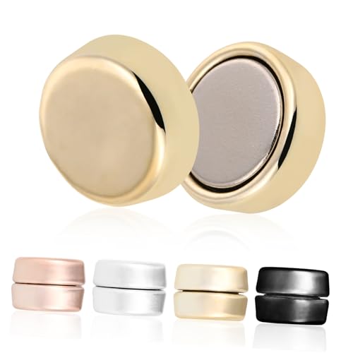 BESPORTBLE 4 Paare Magnetische Hijab Broschen Pins Nadel Sicherer Halt Kopftuch Clips Für Damen Schal Cardigan Sweater Zubehör In Farben von BESPORTBLE