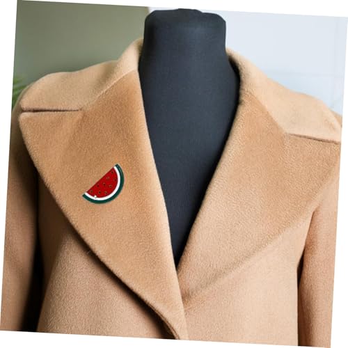 BESPORTBLE 4 Stck. Wassermelonen-broschen Niedliche Emaille Anstecknadeln Leicht und Langlebig für Pullover Schals und Party-outfits Wiederverwendbar und Einfach zu Befestigen von BESPORTBLE