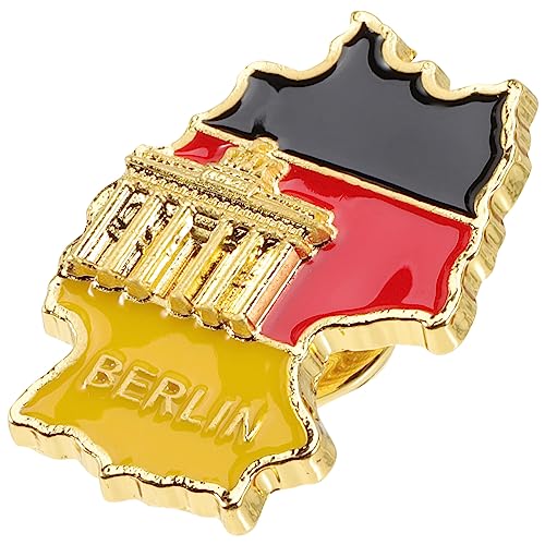 BESPORTBLE 4 Stück Deutschland Flagge Anstecknadel für Herren Metallbrosche mit Patriotischem Design für Kleidung Jacken Taschen Besondere Anlässe BESPORTBLE 4 Stück Deutschland Flagge Anstecknadel für Herren Metallbrosche mit Patriotischem Design für Kleidung Jacken Taschen Besondere Anlässe von BESPORTBLE