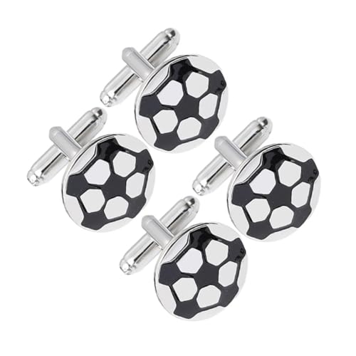 BESPORTBLE 4 Stück Fußball-manschettenknöpfe Uhr-anstecknadel Manschettenknöpfe Schmuck Hemdmanschettenknöpfe Party Manschettenknöpfe Kleiderknopf Manschettenknöpfe Kleiden Kupfer BESPORTBLE 4 Stück Fußball-manschettenknöpfe Uhr-anstecknadel Manschettenknöpfe Schmuck Hemdmanschettenknöpfe Party Manschettenknöpfe Kleiderknopf Manschettenknöpfe Kleiden Kupfer von BESPORTBLE