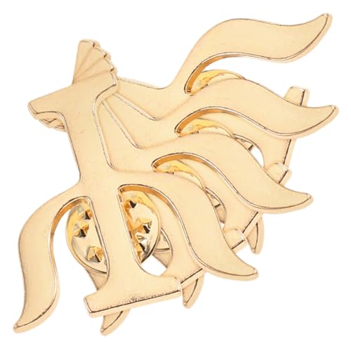 BESPORTBLE 4 Stück Griechische Buchstaben Broschen Pins für Psychologen Teiliges Retro Legierung für Anzüge Taschen und Mäntel Perfektes für Muttertag und Partys von BESPORTBLE